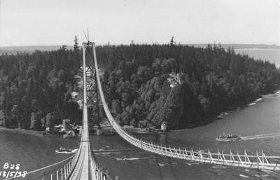 Lions Gate Bridge Construction