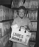 Kay Costain Delivers Books to Home Bound Patrons