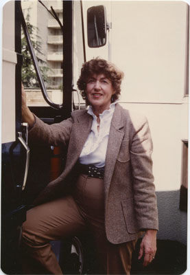 Bookmobile Driver Lucille Fisher