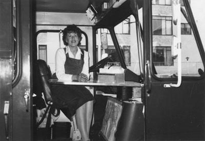 Bookmobile Driver Lucille Fisher