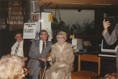 Official Opening of the West Vancouver Memorial Library Computer System