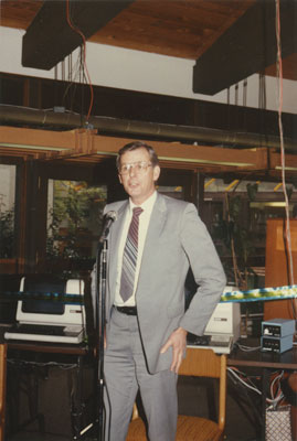 Official Opening of the West Vancouver Memorial Library Computer System