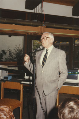 Official Opening of the West Vancouver Memorial Library Computer System