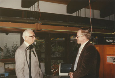 Official Opening of the West Vancouver Memorial Library Computer System