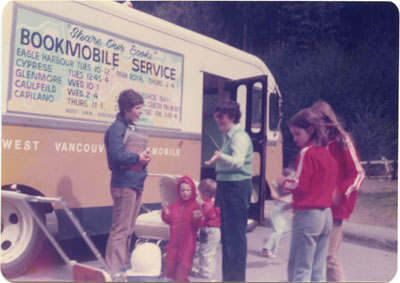 The West Vancouver Memorial Library Bookmobile