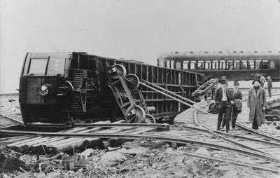 P.G.E. Railway Train Derailment