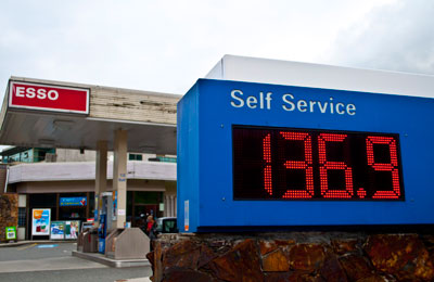 Esso Gas Station Sign