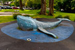 Whale Sculpture in Horseshoe Bay