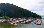 View of Sewell's Marina and Tyee Point from the Ferry