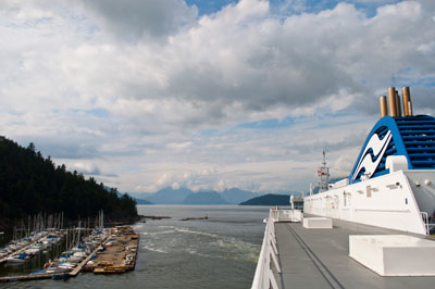 View of Sewell's Marina from the Ferry