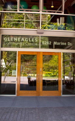 Entrance to Gleneagles Community Centre