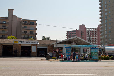 OK Tire Auto Service, Petro-Canada, & Bus Stop