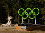 Olympic Rings at Cypress Mountain