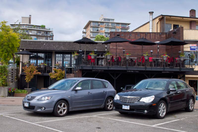 Back Alley Patio of Beachside Forno