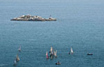 Sailboats & The Grebe Islets