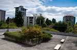 The West Vancouver Municipal Hall Courtyard