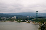 West Vancouver Waterfront & Lions Gate Bridge