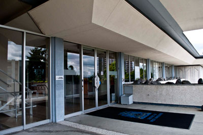 Entrance to the West Vancouver Municipal Hall