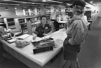 Reference Librarian Diana Kemble