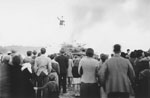 Effigy of Hitler Being Burnt