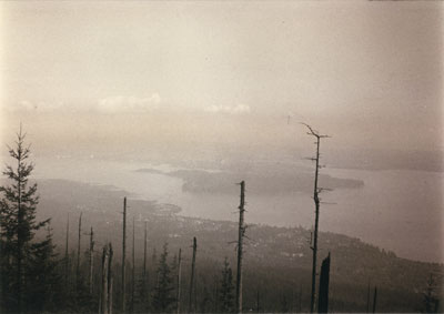 View of First Narrows from Hollyburn Mountain