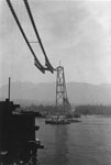 Construction of Lions Gate Bridge