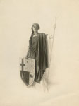 Portrait of Gladys Pitts Dressed in Costume