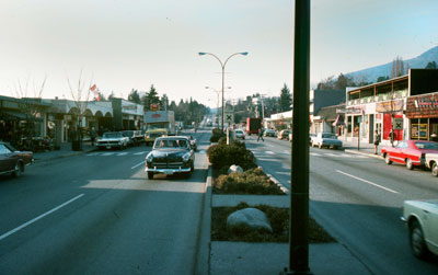 Marine Drive in Dundarave Village