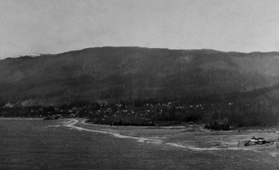 Ambleside Beach from Prospect Point