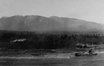 Foundation of Lions Gate Bridge