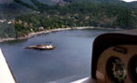 Aerial View of Onion Island & Bowen Island