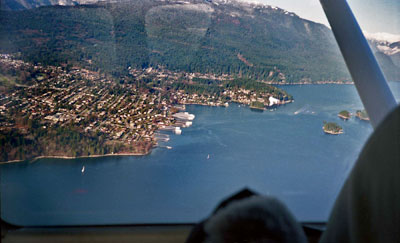 Aerial View of Deep Cove