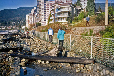 Storm Debris on Sea Walk