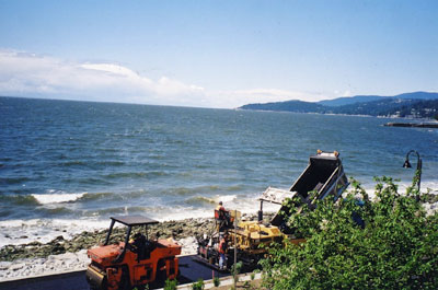 Reconstruction of Centennial Seawalk