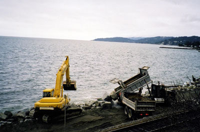 Reconstruction of Centennial Seawalk