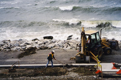 Reconstruction of Centennial Seawalk