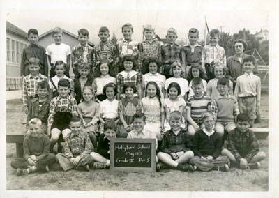 Hollyburn School Grade III Class (1953)