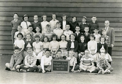 Hollyburn School Grade IV & V Class (1956)