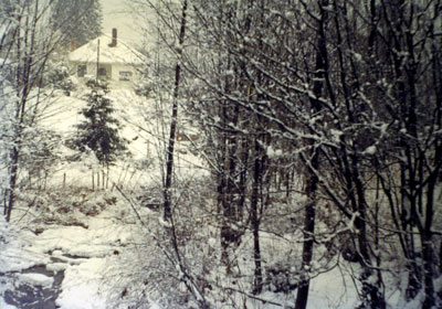 West Vancouver Snow Scene