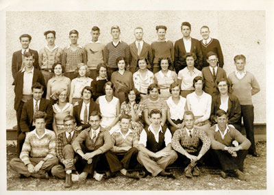 Inglewood School Grade 11 Class Photo (1931-1932)