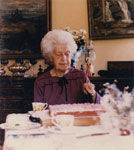 Portrait of Gertie Lawson on her 93rd Birthday