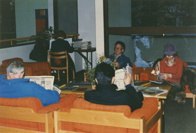 WVML Patrons & Quiet Reading Area