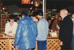 WVML Patrons at Circulation Desk