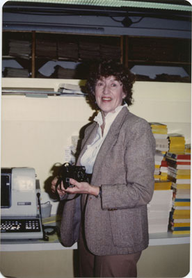 Bookmobile Driver Lucille Fisher