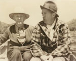 Dan Sewell fishing with Bing Crosby