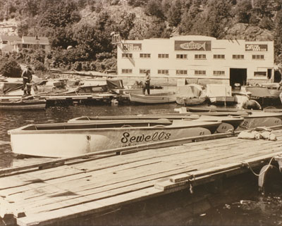 Sewell's Marina and boat storage