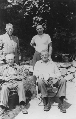 Portrait of Dan Sewell, Reeve J. Richardson, Bruce Mehaffery, & Gentleman