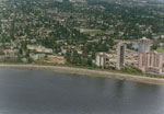 Aerial View of West Vancouver Shoreline