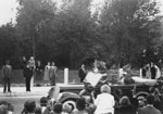Queen Elizabeth and King George Motorcade