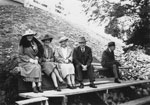 Portrait of Mrs McDougal, Bessie Reid, Robert Reid, & R.J. McDougal